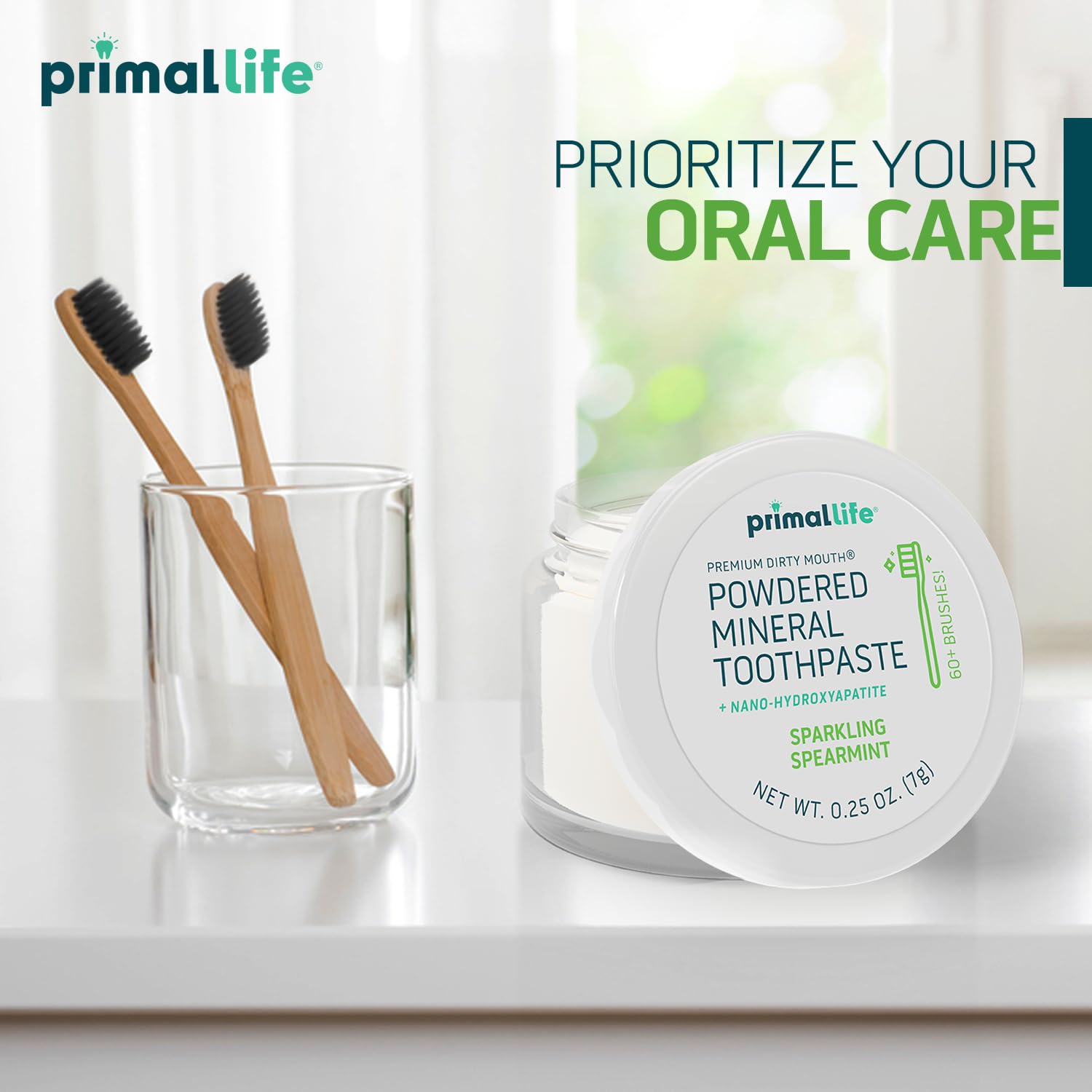 Primal Life Organics: Powdered Mineral Toothpaste, Fluoride - Free, Perfect For All Ages - The Tribalist