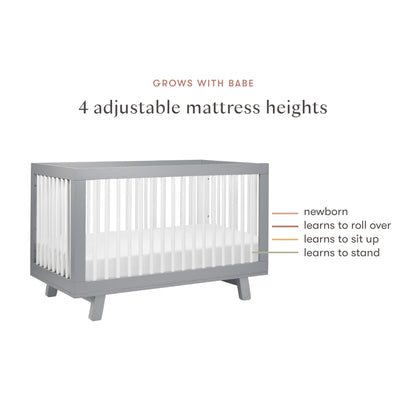 Babyletto Hudson 3-in-1 Crib: GREENGUARD Gold Purity