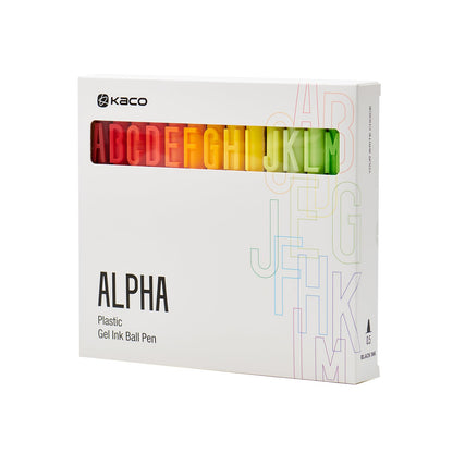 Kaco 26-Piece Quick-Dry Fine Point Gel Pen Set