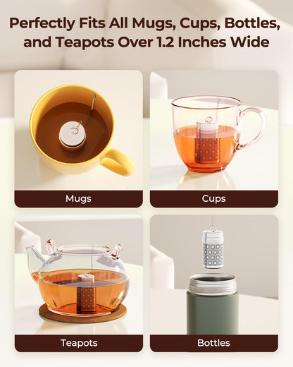 Reinmoson Extra Fine Mesh Stainless Steel Tea Strainer