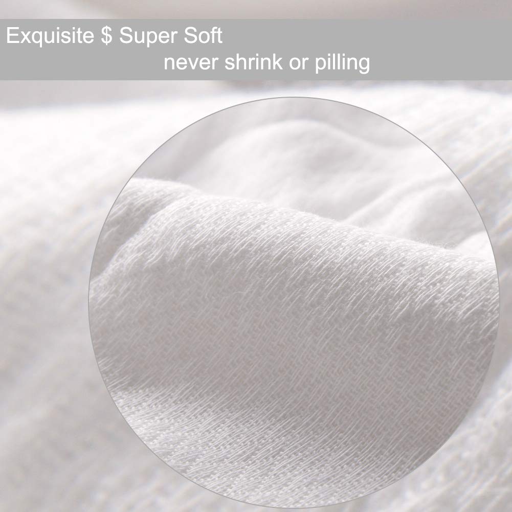 Fasoar Cotton Prefold Cloth Diapers: 100% Unbleached Purity