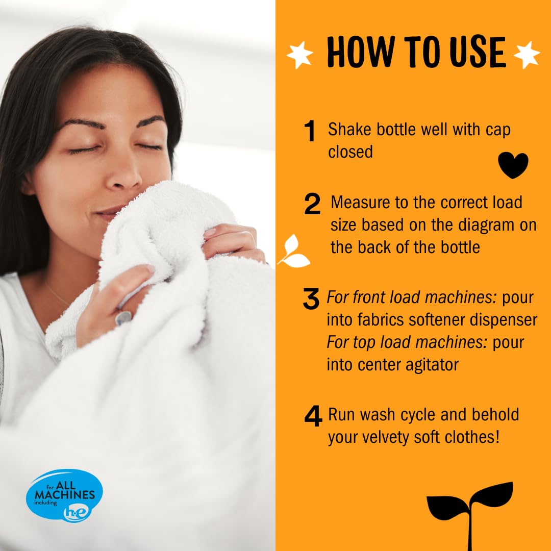 Molly’s Suds Vinegar-Powered Liquid Fabric Softener for Sensitive Skin