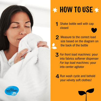 Molly’s Suds Vinegar-Powered Liquid Fabric Softener for Sensitive Skin