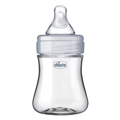 Chicco Duo 5oz Hybrid Baby Bottle with Invinci-Glass Interior (2-Pack)