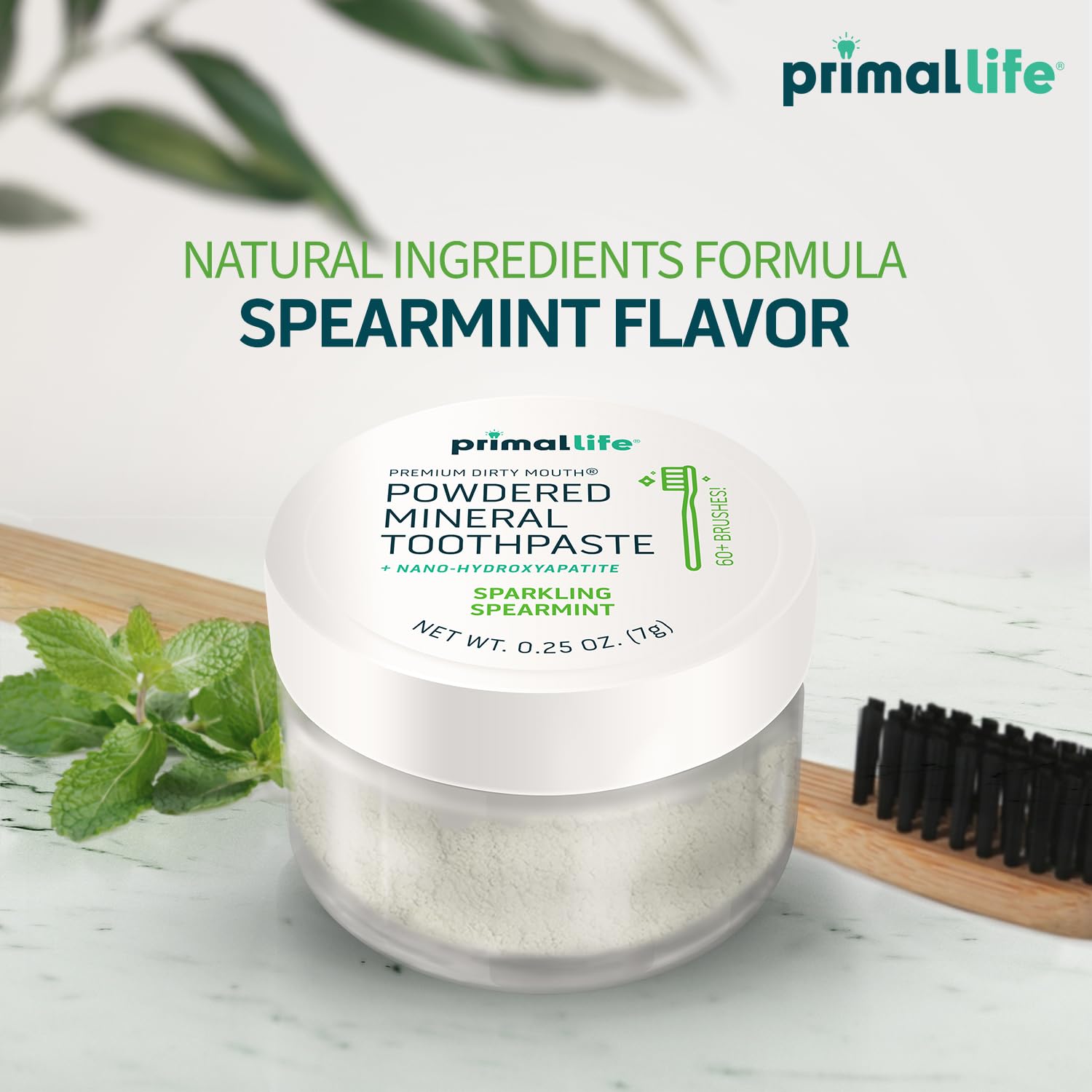 Primal Life Organics: Powdered Mineral Toothpaste, Fluoride - Free, Perfect For All Ages - The Tribalist
