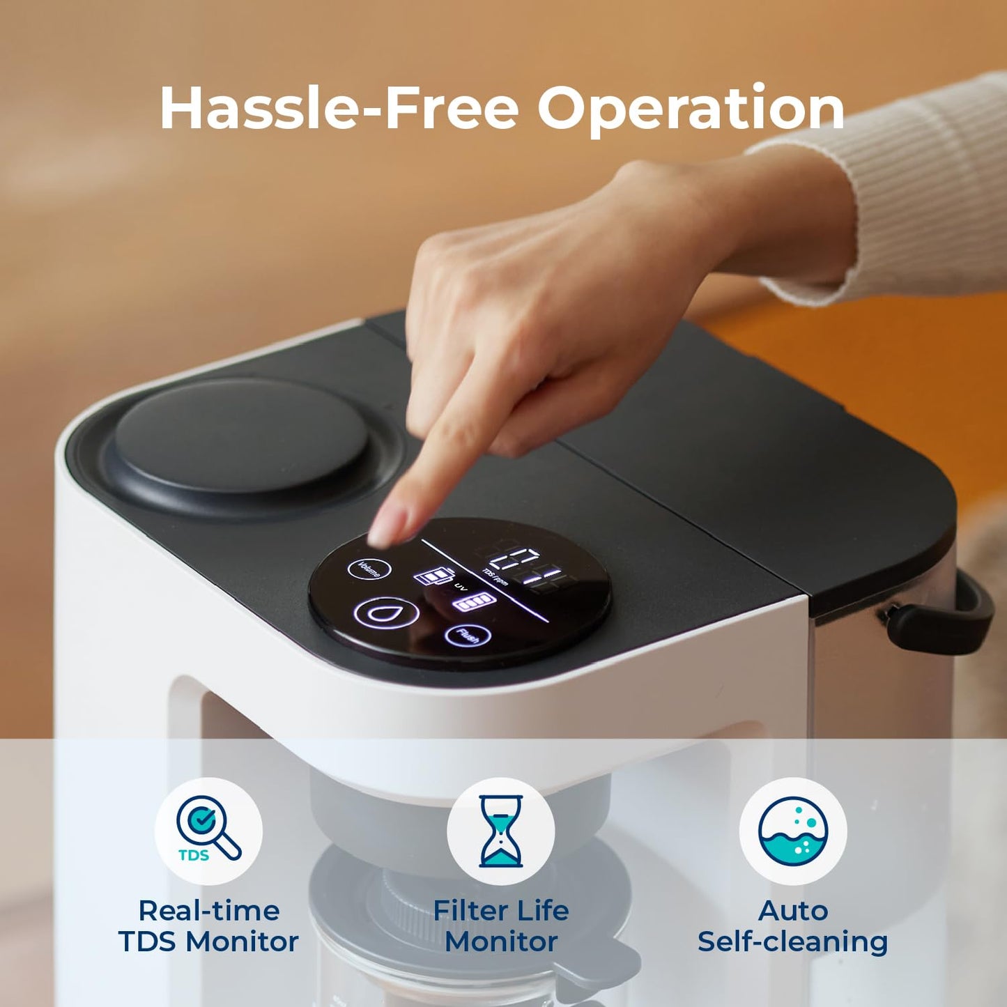 WQA Certified: Eliminate 99.9% of PFAS and Toxins with Bluevua's Efficient 3:1 RO System