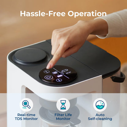 WQA Certified: Eliminate 99.9% of PFAS and Toxins with Bluevua's Efficient 3:1 RO System