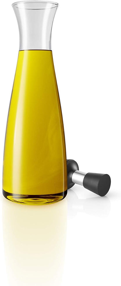 Eva Solo 0.5 L Drip‑Free Oil & Vinegar Carafe | TRUE Shift Glass Serving Flask