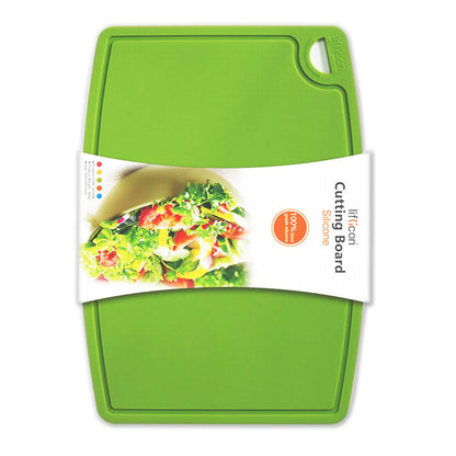 Liflicon 12.6'' x 9.1'' Thick Silicone Cutting Board: Non-Toxic & Flexible.