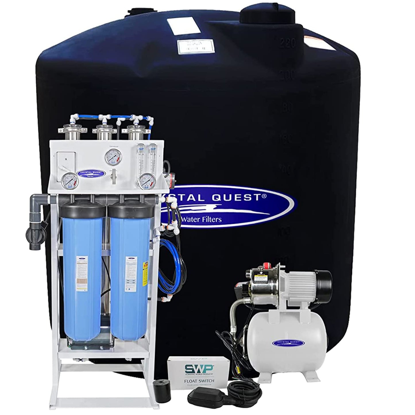 Crystal Quest: The Whole House Reverse Osmosis Filtration to Eliminate Contaminants and Dissolved Solids