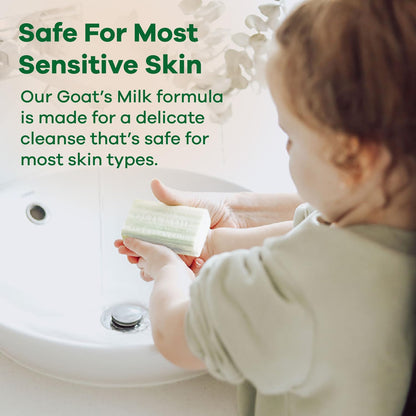 Australian Botanical Goat Milk Soap: Triple Milled with Organic Shea Butter