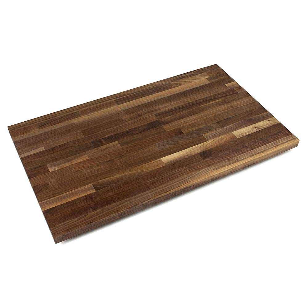 John Boos 18" x 25" Walnut Butcher Block: 1.5" Thick American Black Walnut.