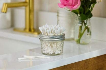 Quilted Glass Jelly Jars, 8 oz, BPA-Free, 12-Count - Ball