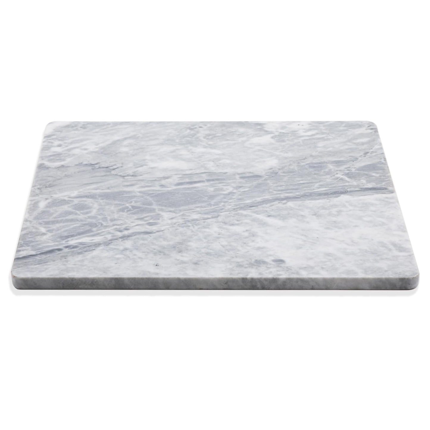 Diflart Natural Granite Cutting Board: Large 16" x 20" Polished Stone Slab.