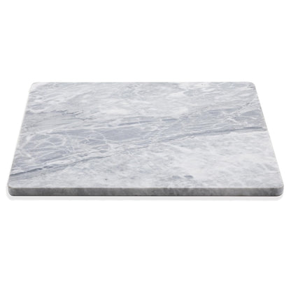 Diflart Natural Granite Cutting Board: Large 16" x 20" Polished Stone Slab.