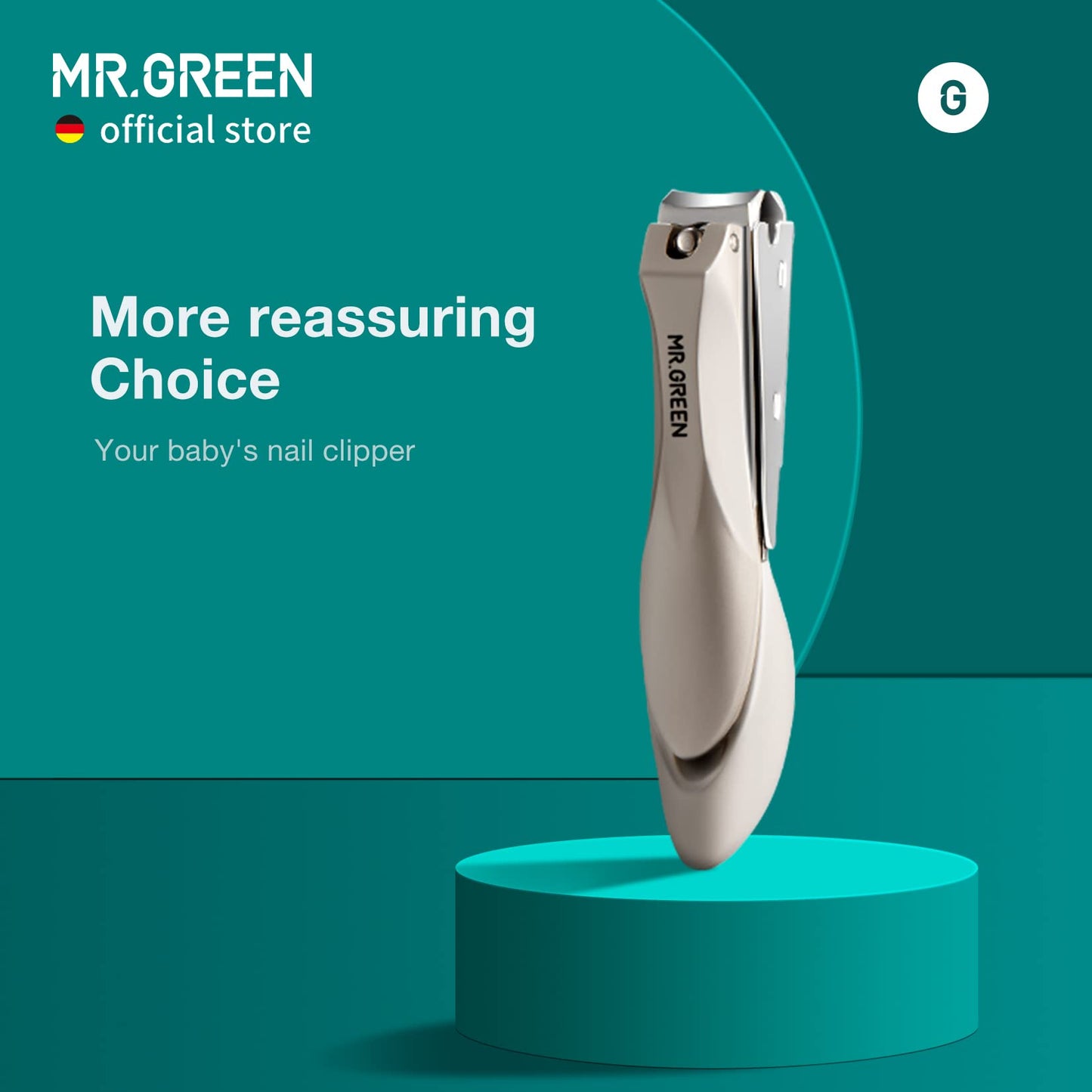 MR.GREEN Baby Safety Clippers: Medical-Grade Anti-Splash Tool