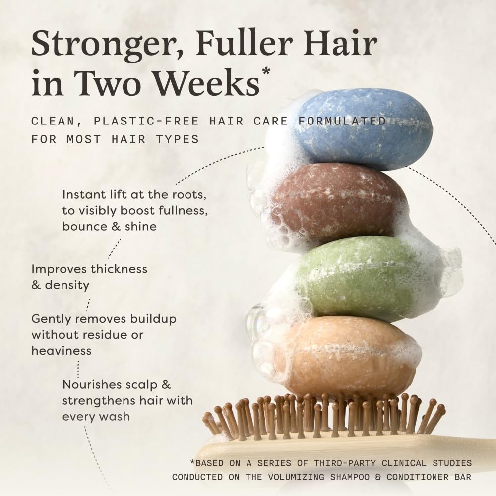 Fragrance-Free Unscented Shampoo Bar for Sensitive Scalp, Vegan – The Earthling Co.