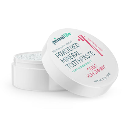 Primal Life Organics Dirty Mouth Toothpowder: Sweet Bubblegum 0.25 oz
