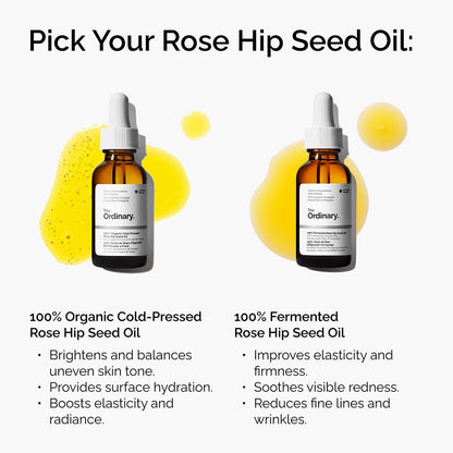 Single-Ingredient Organic Cold-Pressed Rosehip Seed Oil – The Ordinary