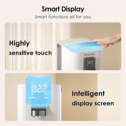 Waterdrop WD-A2 Countertop Reverse Osmosis System: Instant Hot and Cold, No Plumbing