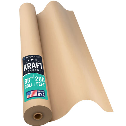Stop Using Bubble Wrap: The 1,200" Recycled Brown Kraft Paper Roll, USA Made