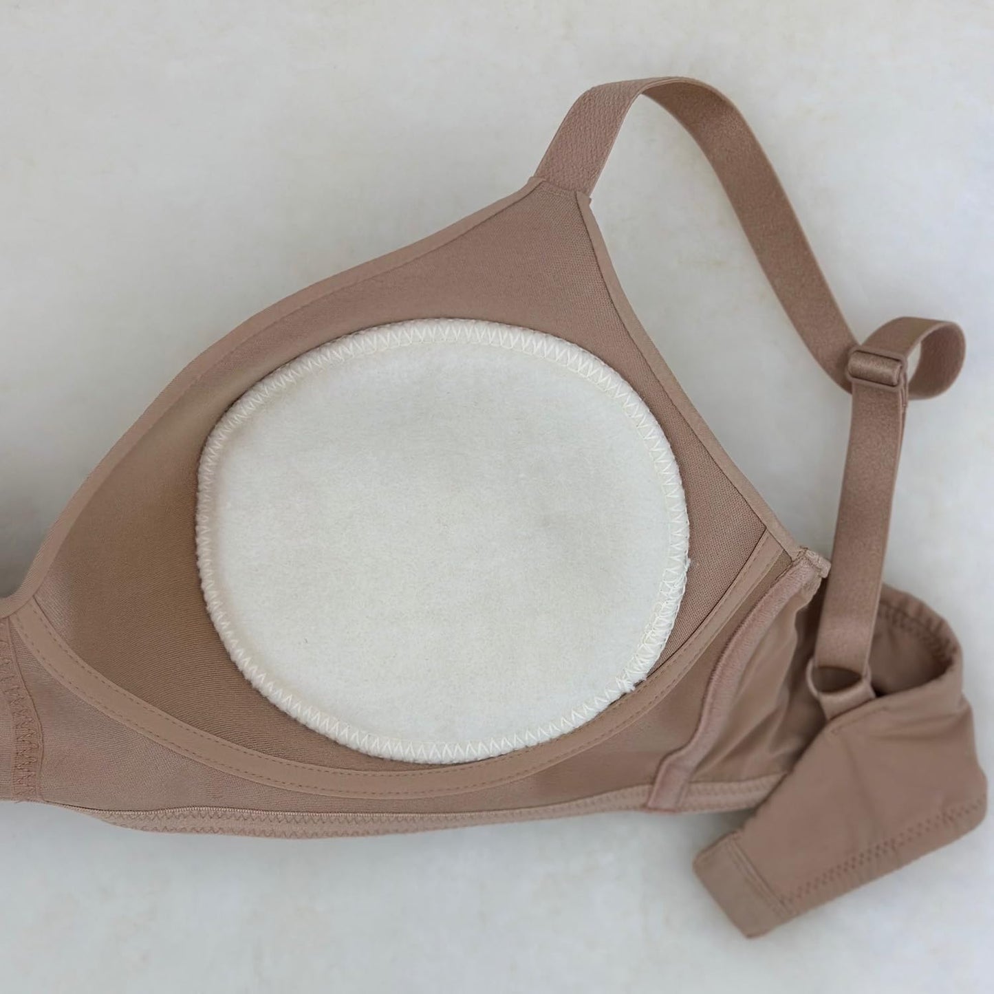 LANACare Soothingly Soft Organic Merino Wool Nursing Pads (5-Inch)