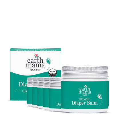 Earth Mama Organic Diaper Balm: Zinc-Free Botanical Purity