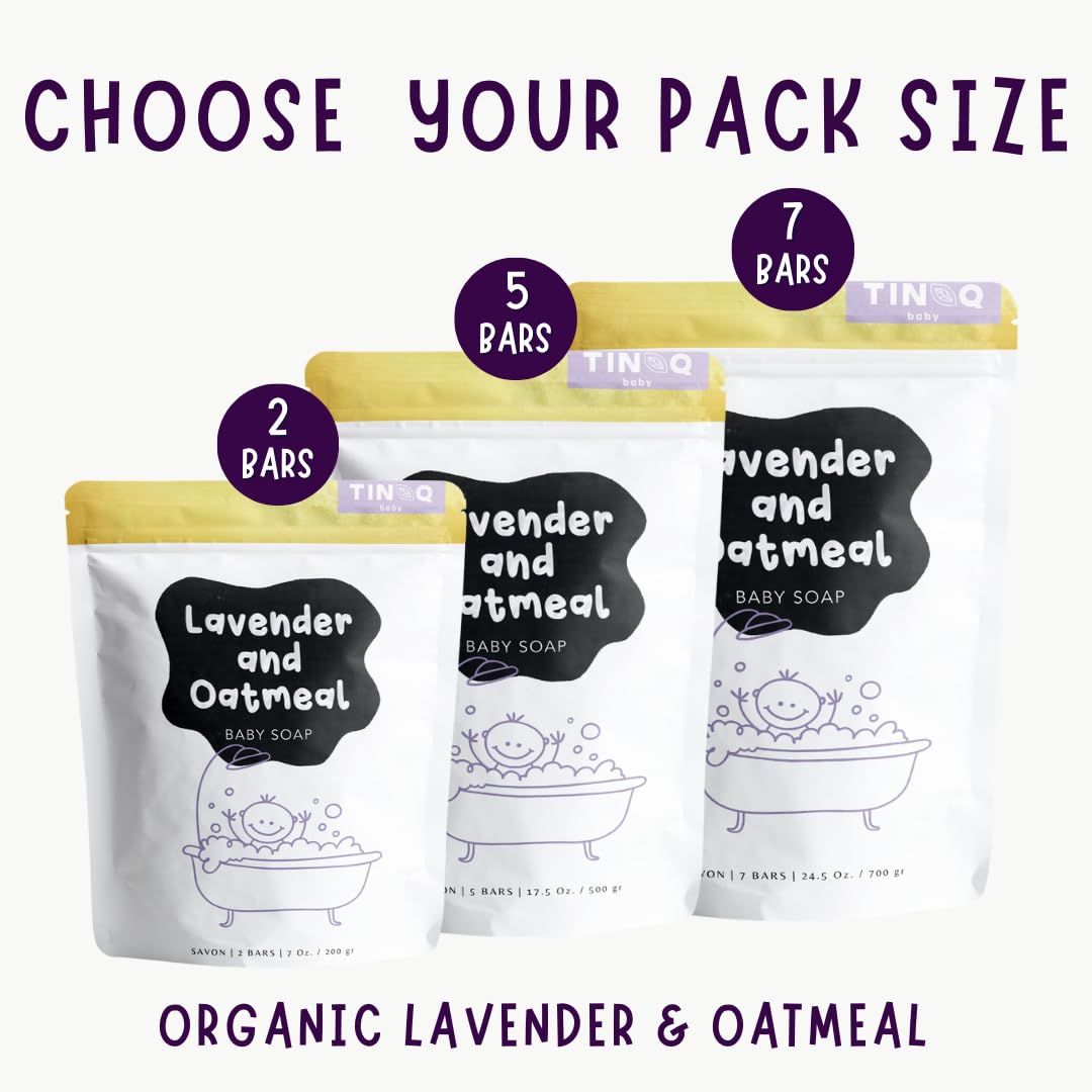 Tinoq Organic Baby Soap: Fragrance-Free & SLS-Free Purity