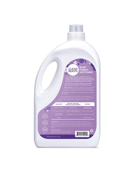 Clean Roots Baby Fabric Softener: 100% Plant-Based & EcoGarantie Certified