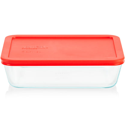 Pyrex Simply Store Glass Food Storage Container – BPA‑Free Lid