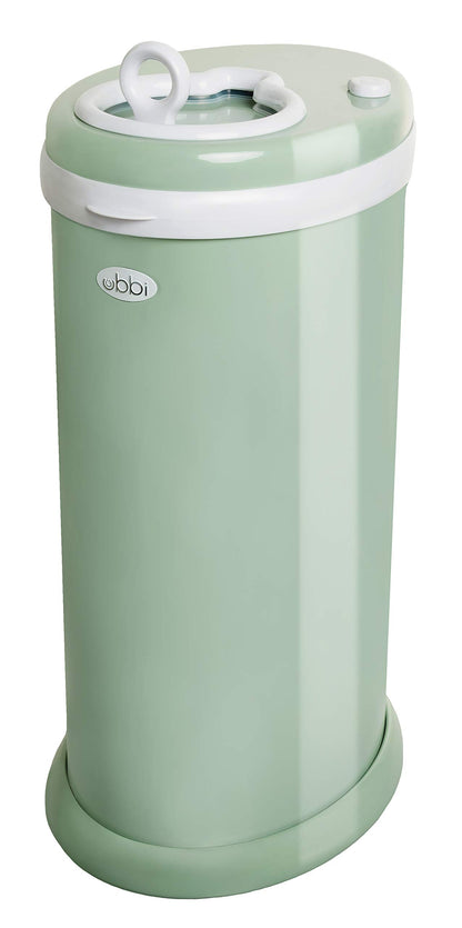 Ubbi Steel Diaper Pail: Powder-Coated Odor-Locking Bin