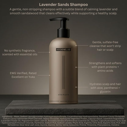 Fragrance-Free EWG Verified Daily Shampoo, Sulfate-Free – HygieneLab