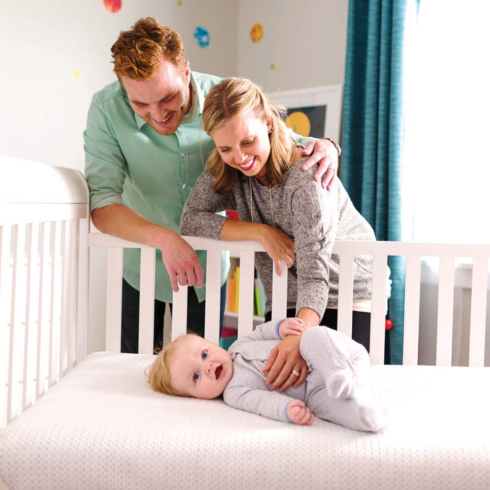 Lullaby Earth Breathe Safe: 2-Stage Breathable Crib Mattress