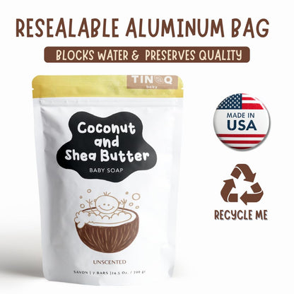 Tinoq Organic Baby Soap: Fragrance-Free & SLS-Free Purity