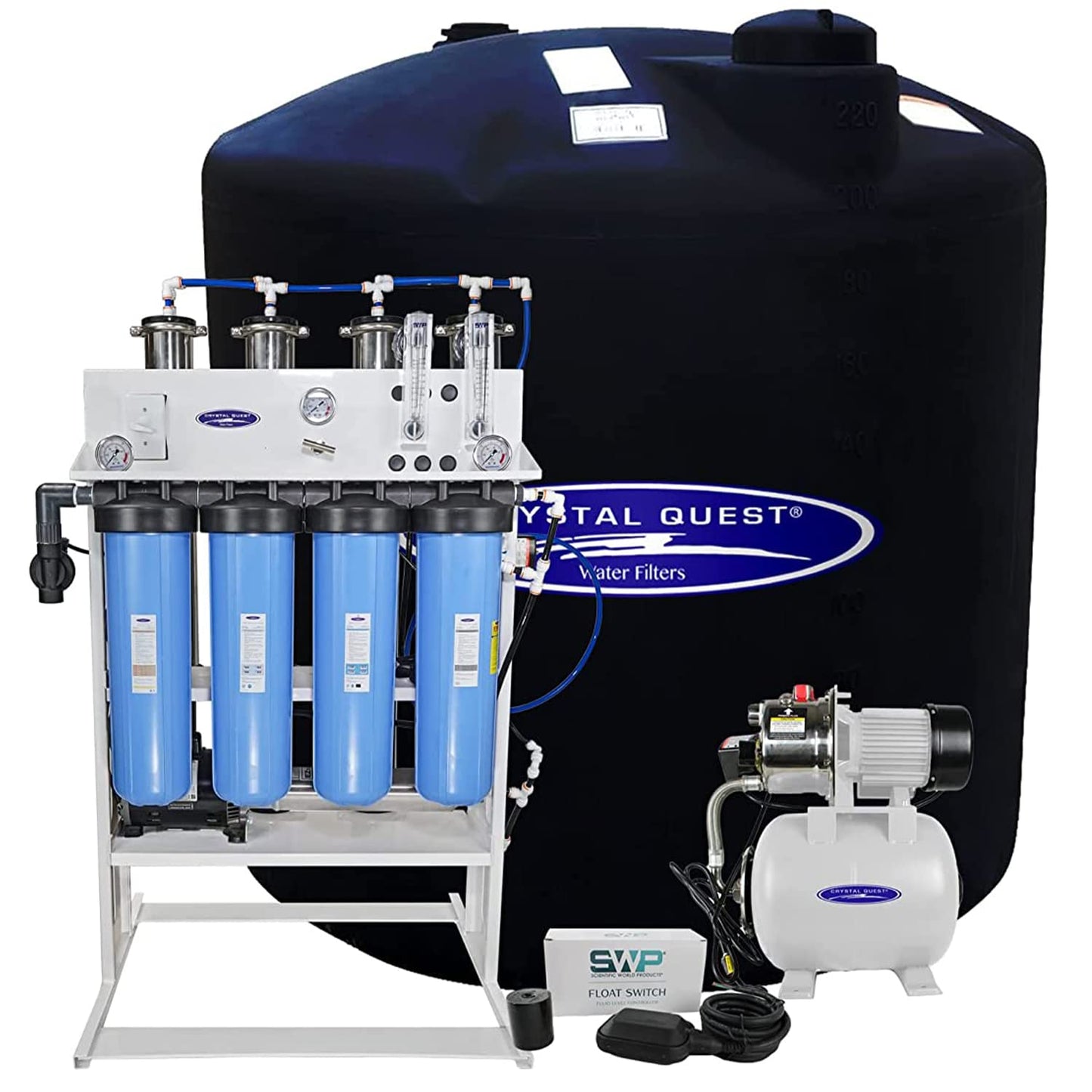 Crystal Quest: The Whole House Reverse Osmosis Filtration to Eliminate Contaminants and Dissolved Solids