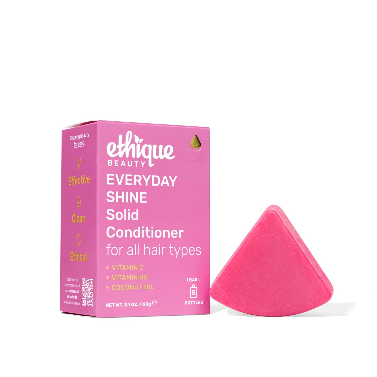 Ethique "Curliosity" Shea Butter Conditioner Bar: Plastic-Free