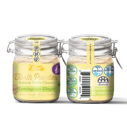 The Dirt Natural Tooth Powder | TRUE Shift Fluoride‑Free Oral Care