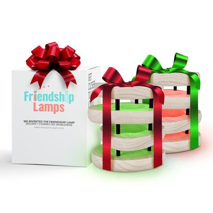 Filimin Friendship Lamp: Mid-Century Knotty Alder Wood