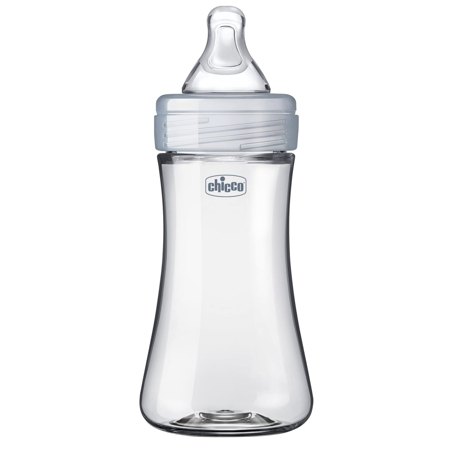 Chicco Duo 5oz Hybrid Baby Bottle with Invinci-Glass Interior (2-Pack)