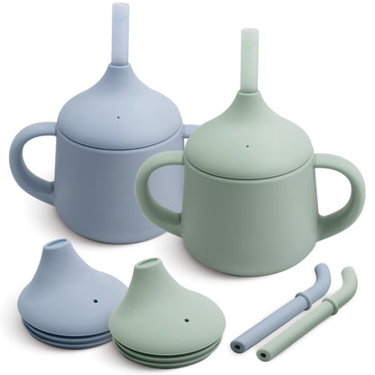 Moonkie 3-in-1 Food-Grade Silicone Training Cup (4 oz)