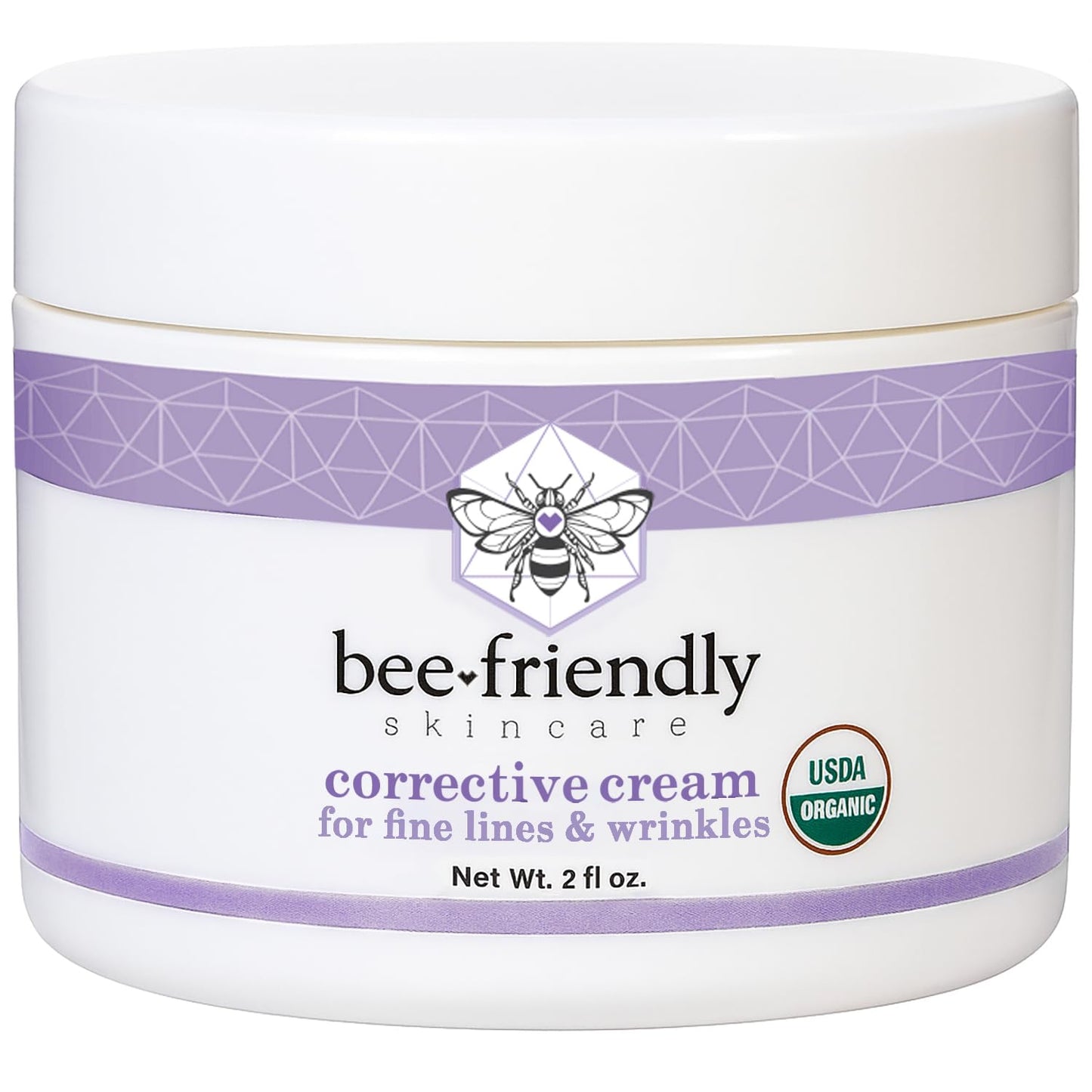 USDA Certified Organic Fragrance-Free Face Cream, Corrective – BeeFriendly