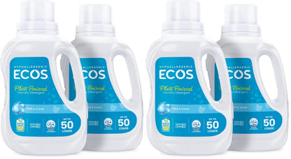 ECOS Plant-Powered Free & Clear Hypoallergenic Laundry Detergent