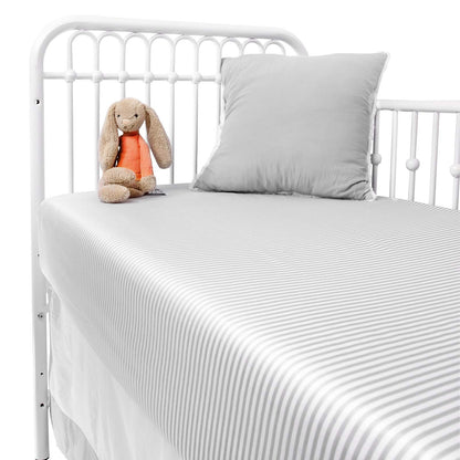 Pure Bamboo Organic Crib Sheet: 100% Viscose Cooling Purity