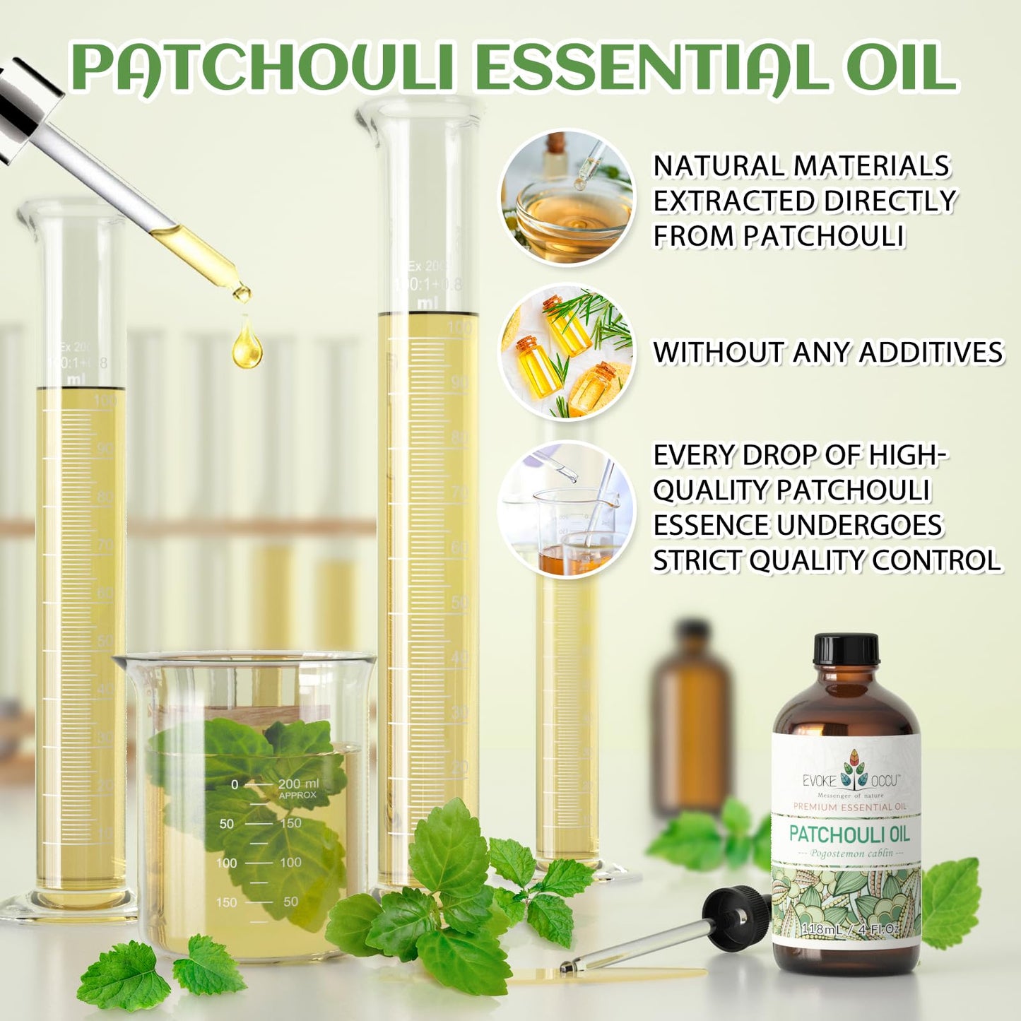 EVOKE OCCU: 100% Pure Clary Sage Essential Oil, 4oz