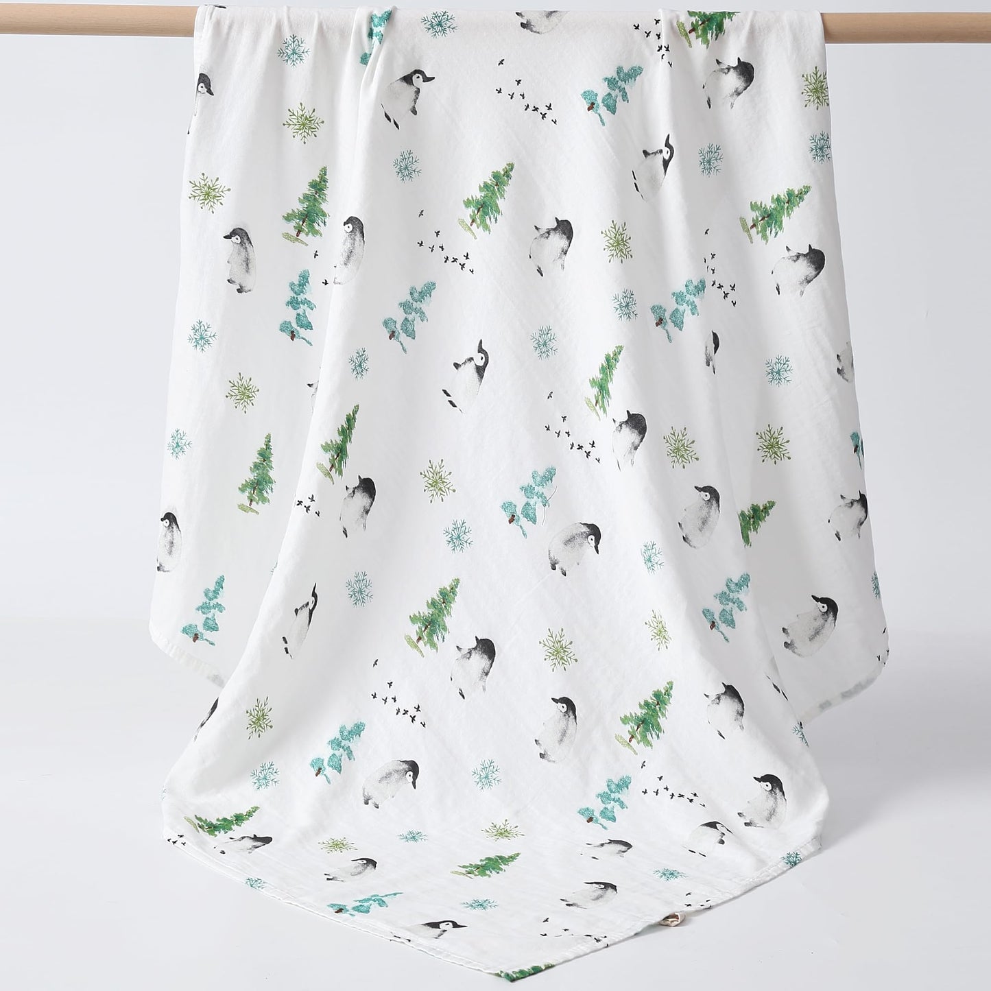 POMISO Muslin Swaddle Pack: 100% Pure Cotton Comfort