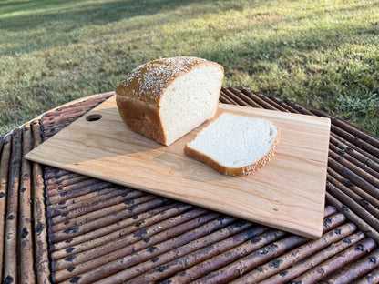 Michigan Handmade Wild Black Cherry Board: One-Solid-Piece & Glue-Free.