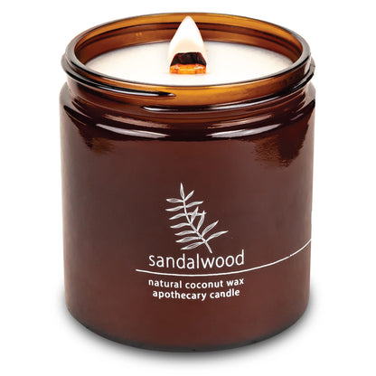 Non-Toxic Coconut Wax Candle: Signature Crackling Wood Wick, Phthalate-Free, 60-Hour Clean Burn