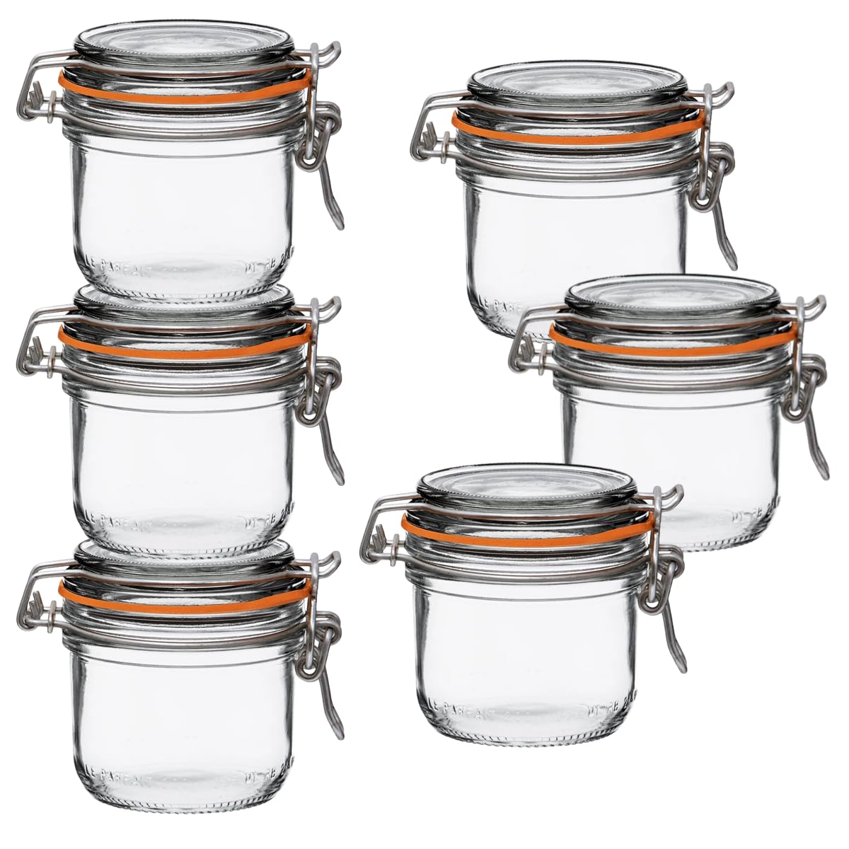 Le Parfait Super Terrine Jar - 4oz (Pack of 4) French Glass