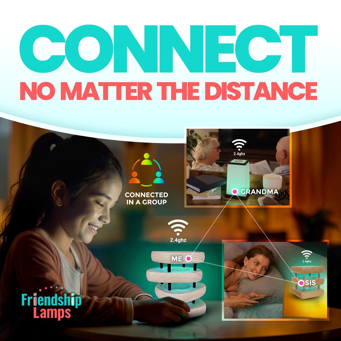 Filimin Friendship Lamp: Mid-Century Knotty Alder Wood