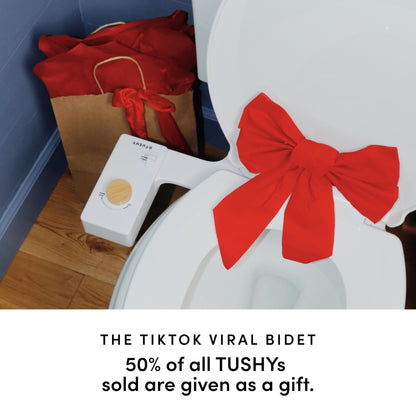 TUSHY 3.0 Spa Bidet Attachment: Cool to Warm Water Cleaning